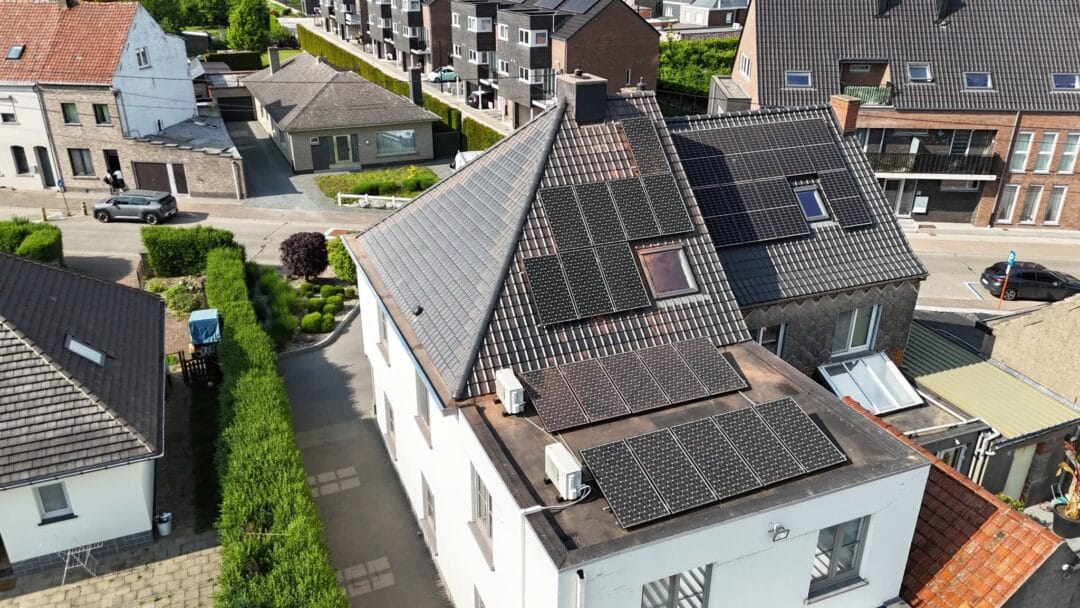 Energiezuinig dak in Idegem