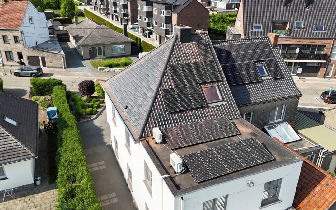 Energiezuinig dak in Idegem